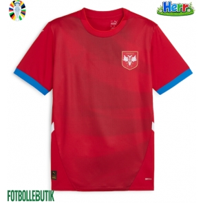 Serbien Hemmatröja EM 2024 Kortärmad